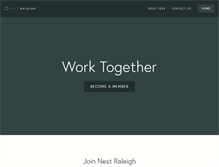 Tablet Screenshot of nestraleigh.com